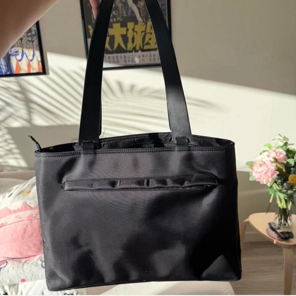 Black lancel purse purse